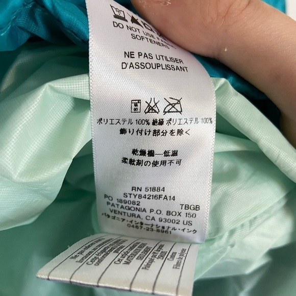 PATAGONIA teal Women's Nano Puff Jacket size XS - Picture 5 of 6